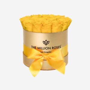 Classic Gold Box | Yellow Roses