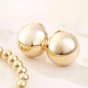 Button Earrings 18mm