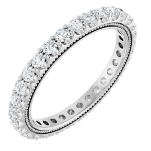 Droplet Diamond Eternity Band