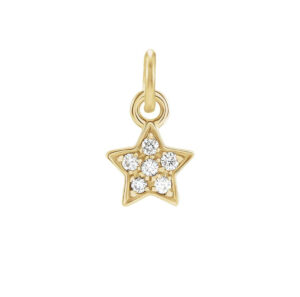 Diamond Pave Star  Charm
